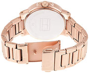 Tommy Hilfiger Bella Rose Gold Dial Rose Gold Steel Strap Watch for Women - 1781396
