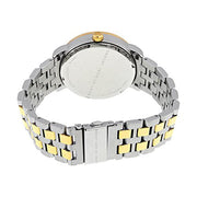 Marc Jacobs Fergus Silver Dial Two Tone Steel Strap Watch for Women - MBM3426