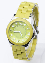 Marc Jacobs Dress Green Dial Green Silicone Strap Watch for Women - MBM2513