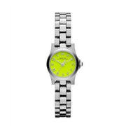 Marc Jacobs Henry Yellow Dial Silver Steel Strap Watch for Women - MBM3201
