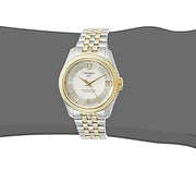 Tissot Ballade Powermatic 80 Mother of Pearl Silver Dial Two Tone Steel Strap Watch For Women - T108.208.22.117.00