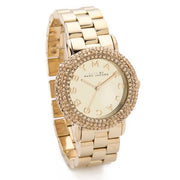 Marc Jacobs Marci Gold Dial Gold Steel Strap Watch for Women - MBM3191
