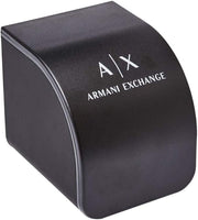 Armani Exchange Drexler Chronograph Black Dial Black Steel Strap Watch For Men - AX2639