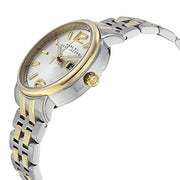 Marc Jacobs Fergus Silver Dial Two Tone Steel Strap Watch for Women - MBM3426