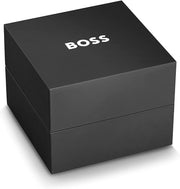 Hugo Boss Cloud Chronograph Blue Dial Silver Steel Strap Watch For Men - 1514015