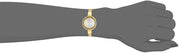 Calvin Klein Impetuous White Dial Gold Steel Strap Watch for Women - K4F2N516