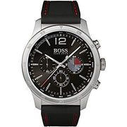 Hugo Boss Professional Black Dial Black Silicone Strap Watch for Men - 1513525