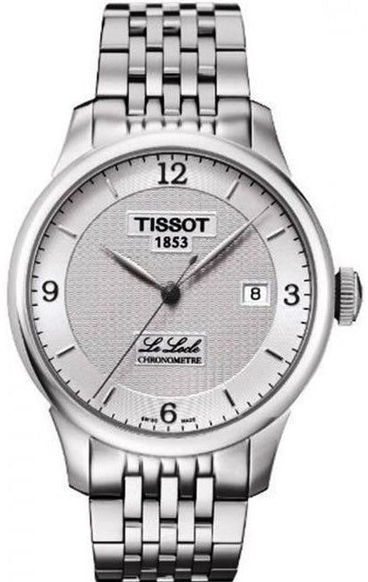 Tissot Le Locle Automatic Cosc White Dial Silver Steel Strap Watch For Men - T006.408.11.037.00