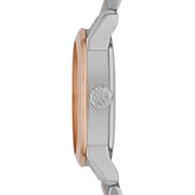 Burberry The City Silver Dial Two Tone Steel Strap Watch for Women - BU9205