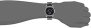 Fossil Machine Chronograph Black Dial Grey Steel Strap Watch for Men - FS4662