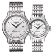 Tissot Carson Powermatic 80 Silver Dial Silver Steel Strap Watch For Men - T085.407.11.011.00