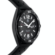 Tag Heuer Formula 1 Automatic Black Dial Black Rubber Strap Watch for Men - WAZ2115.FT8023
