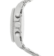 Marc Jacobs Marc Chronograph Silver Dial Silver Steel Strap Watch for Men - MBM3155