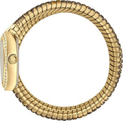 Just Cavalli Glam Snake Gold Dial Multicolor Steel Strap Watch for Women - JC1L163M0255