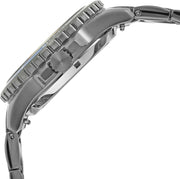 Fossil FB-01 Automatic Skeleton Black Dial Grey Steel Strap Watch for Men - ME3201