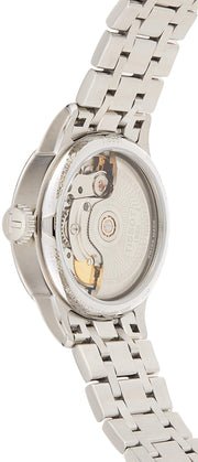 Tissot Chemin Des Tourelles Powermatic 80 Lady White Dial Silver Steel Strap Watch For Women - T099.207.11.037.00