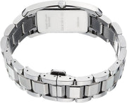 Burberry Heritage Black Dial Silver Steel Strap Watch For Women - BU9601