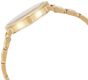 Michael Kors Norie Gold Dial Two Tone Steel Strap Watch for Women - MK3586