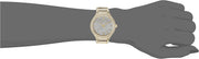 Michael Kors Kerry Crystals Gold Dial Gold Steel Strap Watch For Women - MK3360