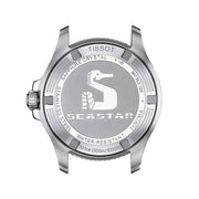 Tissot Seastar 1000 Black Dial Two Tone Steel Strap Watch for Women - T120.210.22.051.00