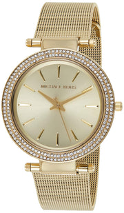 Michael Kors Darci Gold Dial Gold Mesh Bracelet Watch for Women - MK3368