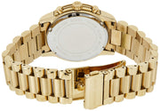 Michael Kors Cooper Gold Dial Gold Steel Strap Watch for Women - MK6274