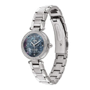 Coach Park Mother of Pearl Blue Dial Silver Steel Strap Watch for Women - 14503224