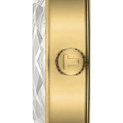 Tissot Lovely Round Green Mother of Pearl Dial Green Leather Strap Watch for Women - T140.009.36.091.00