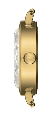 Tissot Lovely Round Green Mother of Pearl Dial Green Leather Strap Watch for Women - T140.009.36.091.00