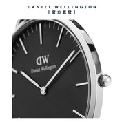 Daniel Wellington Classic Bristol Black Dial Brown Leather Strap Watch For Men - DW00100143