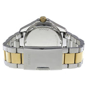 Fossil Cecile White Dial Two Tone Steel Strap Watch for Women - AM4543