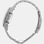Emporio Armani Diver Chronograph Black Dial Silver Steel Strap Watch For Men - AR11360