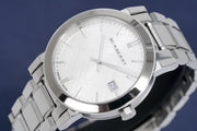 Burberry The City Silver Dial Silver Steel Strap Watch for Women - BU9000