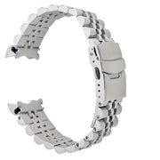 Seiko 5 Sport SKX GMT US Special Creation Automatic Yellow Dial Silver Steel Strap Watch for Men - SSK017K1