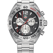 Tag Heuer Formula 1 Chronograph Grey Dial Silver Steel Strap Watch for Men - CAZ1114.BA0877
