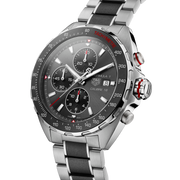 Tag Heuer Formula 1 Automatic Chronograph Grey Dial Two Tone Strap Watch for Men - CAZ2012.BA0970