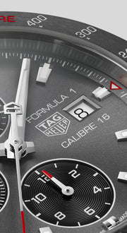Tag Heuer Formula 1 Automatic Chronograph Grey Dial Two Tone Strap Watch for Men - CAZ2012.BA0970