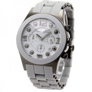 Marc Jacobs Pelly Grey Dial Grey Silicone Strap Watch for Women - MBM2566