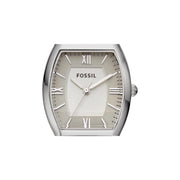 Fossil Wallace Designer Silver Dial Silver Steel Strap Watch for Women - ES3057