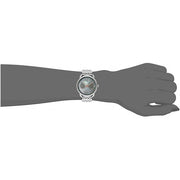 Fossil Tailor Mother of Pearl Black Dial Silver Steel Strap Watch for Women - ES3911