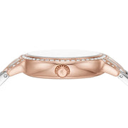 Emporio Armani Cleo Mother of Pearl Dial Two Tone Steel Strap Watch For Women - AR11499