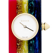 Gucci Web Pink Mother of Pearl Dial Watch For Women - YA143524