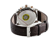 Hugo Boss Time One Black Dial Brown Leather Strap Watch for Men - 1513448