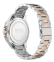 Hugo Boss Hera Chronograph Silver Dial Two Tone Steel Strap Watch for Women - 1502446