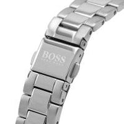Hugo Boss Hera Rose Pink Dial Silver Steel Strap Watch for Women - 1502565