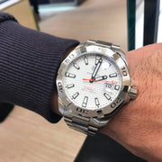 Tag Heuer Aquaracer White Dial Watch for Men - WAY2013.BA0927