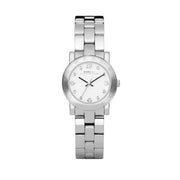 Marc Jacobs Mini Amy White Dial Silver Steel Strap Watch for Women - MBM3055