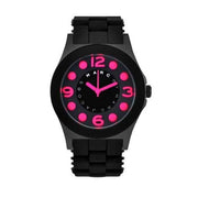 Marc Jacobs Pelly Black Dial Black Silicone Strap Watch for Women - MBM2529