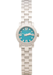 Marc Jacobs Amy Blue Dial Silver Steel Strap Watch for Women - MBM3274
