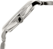 Marc Jacobs Baker Pink Dial Silver Steel Strap Watch for Women - MBM3280